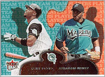 MLB 2002 Ultra - No 227 - Cliff Floyd / Abraham Nunez