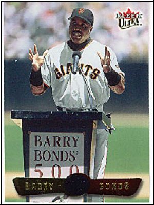 MLB 2002 Ultra - No 25 - Barry Bonds