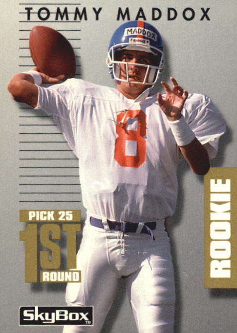 NFL 1992 SkyBox Prime Time - No 166 - Tommy Maddox