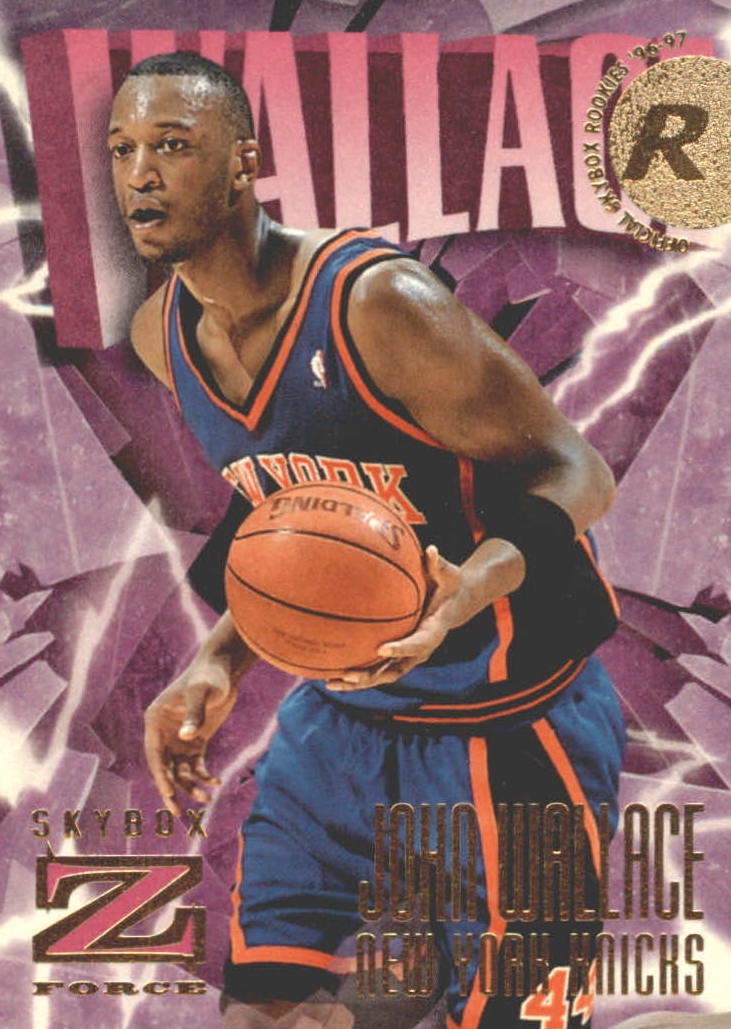 NBA 1996 / 97 Z-Force - No 166 - John Wallace