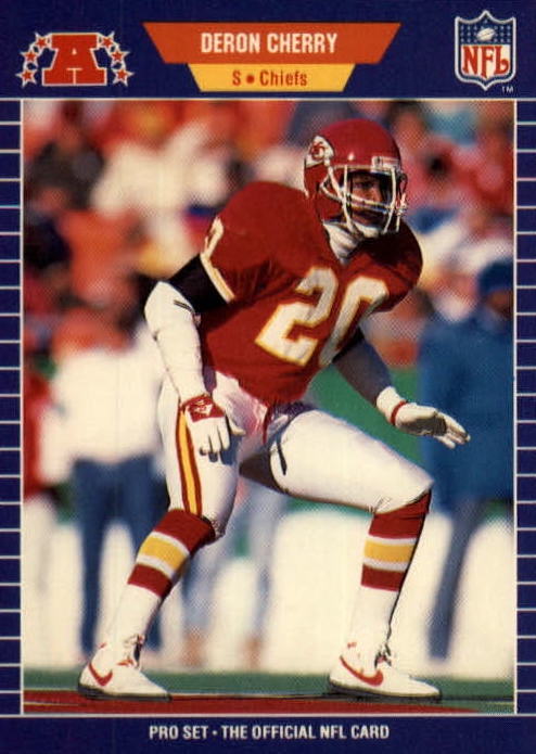 NFL 1989 ProSet - No 169 - Deron Cherry