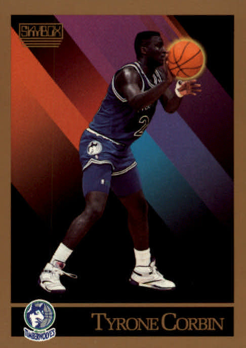 NBA 1990-91 SkyBox - No 169 - Tyrone Corbin