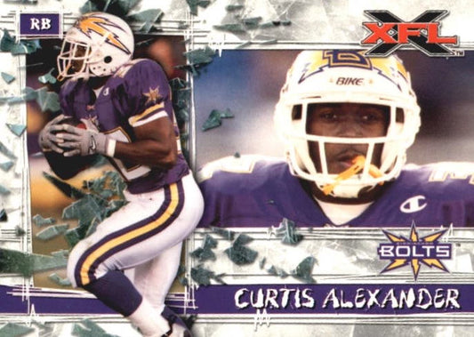 NFL 2001 Topps XFL - No 16 - Curtis Alexander