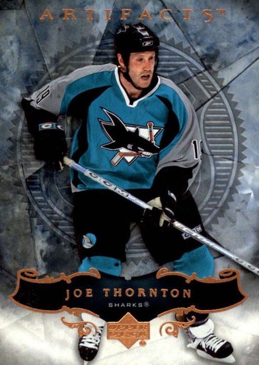 NHL 2006-07 Artifacts - No 17 - Joe Thornton