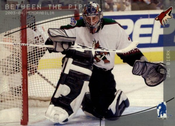 NHL 2003-04 BAP Memorabilia - No 170 - Zak Bierk