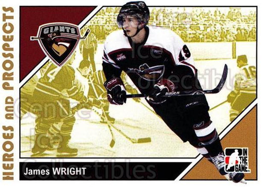 NHL 2007-08 ITG Heroes and Prospects - No 173 - James Wright