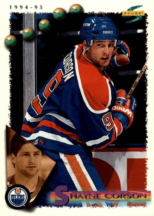 NHL 1994 / 95 Score - No 174 - Shayne Corson