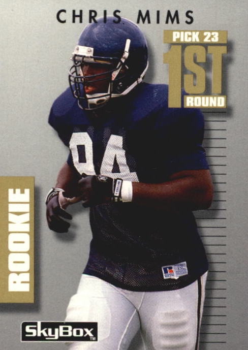 NFL 1992 SkyBox Prime Time - No 174 - Chris Mims