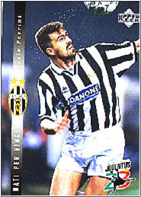 Soccer 1994/95 Juventus Turin - No 14 - Sergio Porrini