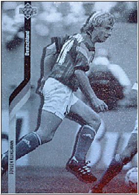 Soccer 1994 World Cup USA Hologram Card - No 2 - Jürgen Klinsmann
