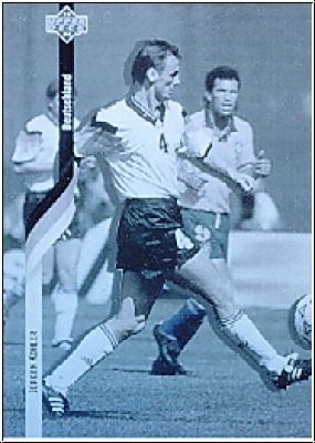 Soccer 1994 World Cup USA Hologram Card - No 3 - Jürgen Kohler
