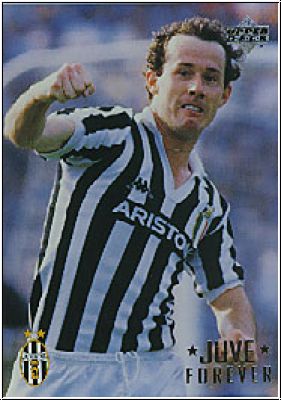 Fussball 1994 / 95 Juventus Turin - No 29 - Liam Brady