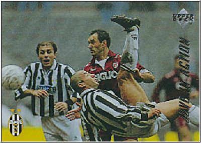 Fussball 1994 / 95 Juventus Turin - No 49 - Gianluca Vialli