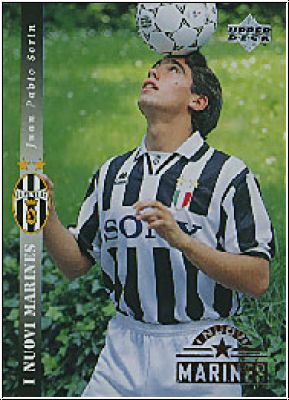 Fussball 1994 / 95 Juventus Turin - No 40 - Juan Pablo Sorin