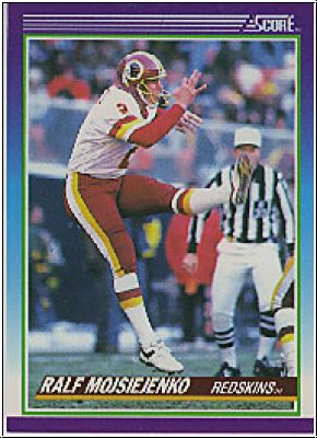 NFL 1990 Score - No 208B - Ralf Mojsiejenko