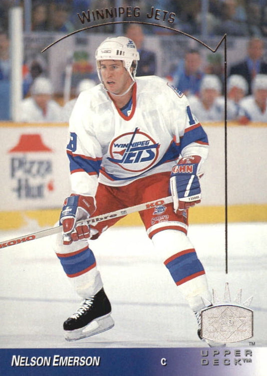NHL 1993 / 94 Upper Deck SP Inserts - No 175 - Nelson Emerson