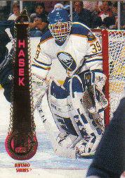 NHL 1994 / 95 Pinnacle - No 175 - Dominik Hasek