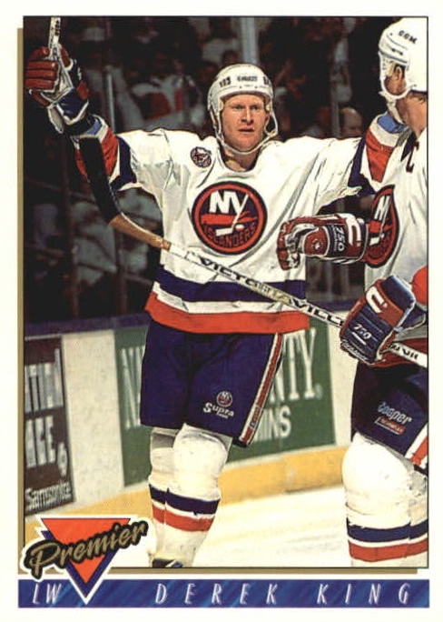 NHL 1993 / 94 Topps Premier - No 176 - Derek King