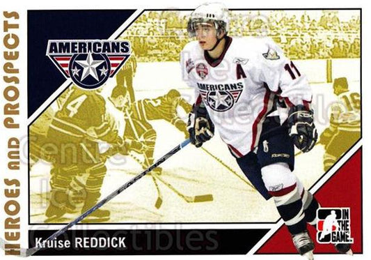 NHL 2007-08 ITG Heroes and Prospects - No 176 - Kruise Reddick