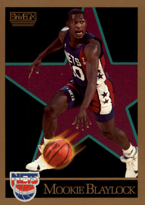 NBA 1990-91 SkyBox - No 176 - Mookie Blaylock