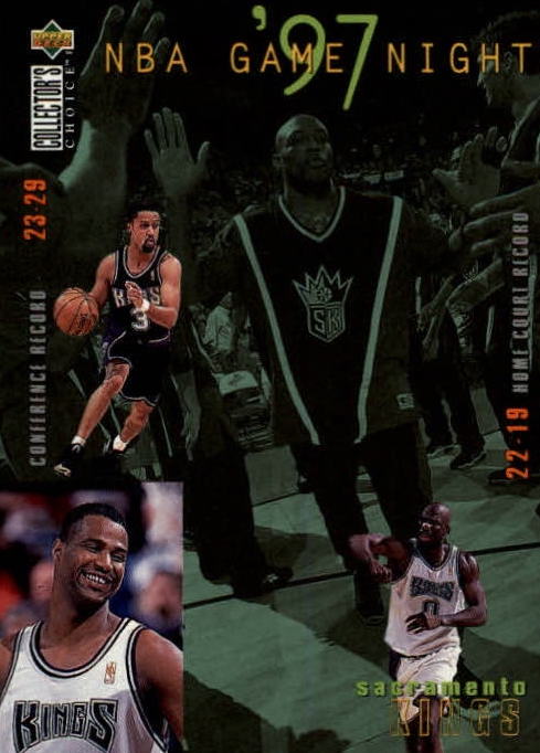 NBA 1997-98 Collector's Choice - No 178 - Mitch Richmond / Olden Polynice / Billy Owens / Mahmoud Abdul-Rauf