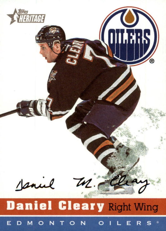 NHL 2000-01 Topps Heritage - No 179 - Daniel Clearly