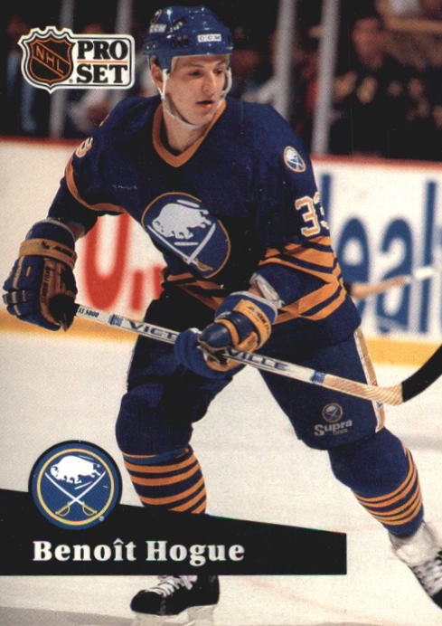 NHL 1991-92 ProSet French - No 17 - Benoit Hogue