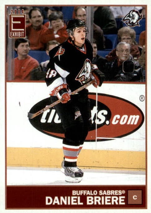 NHL 2003-04 Pacific Exhibit - No 17 - Daniel Briere