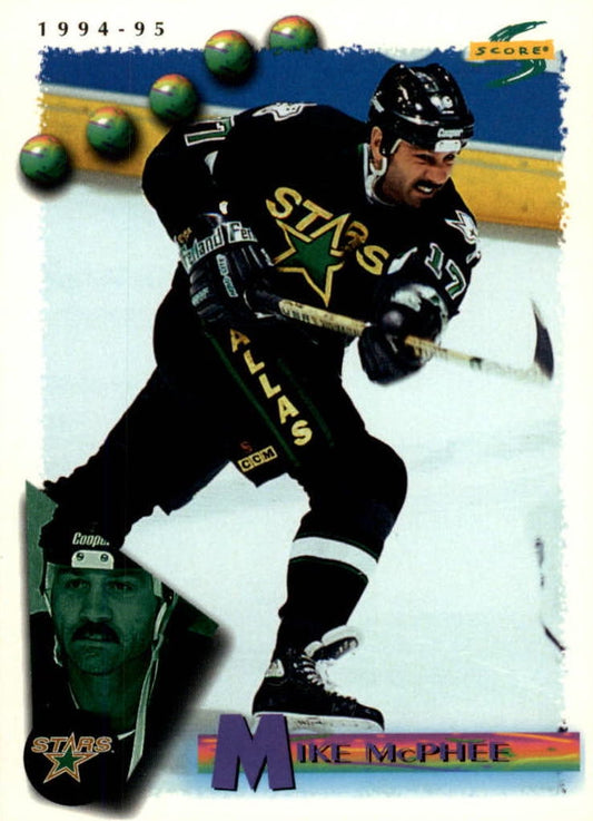 NHL 1994 / 95 Score - No 17 - Mike McPhee