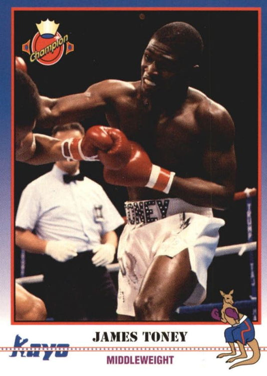 Boxing 1991 Kayo - No 180 - James Toney