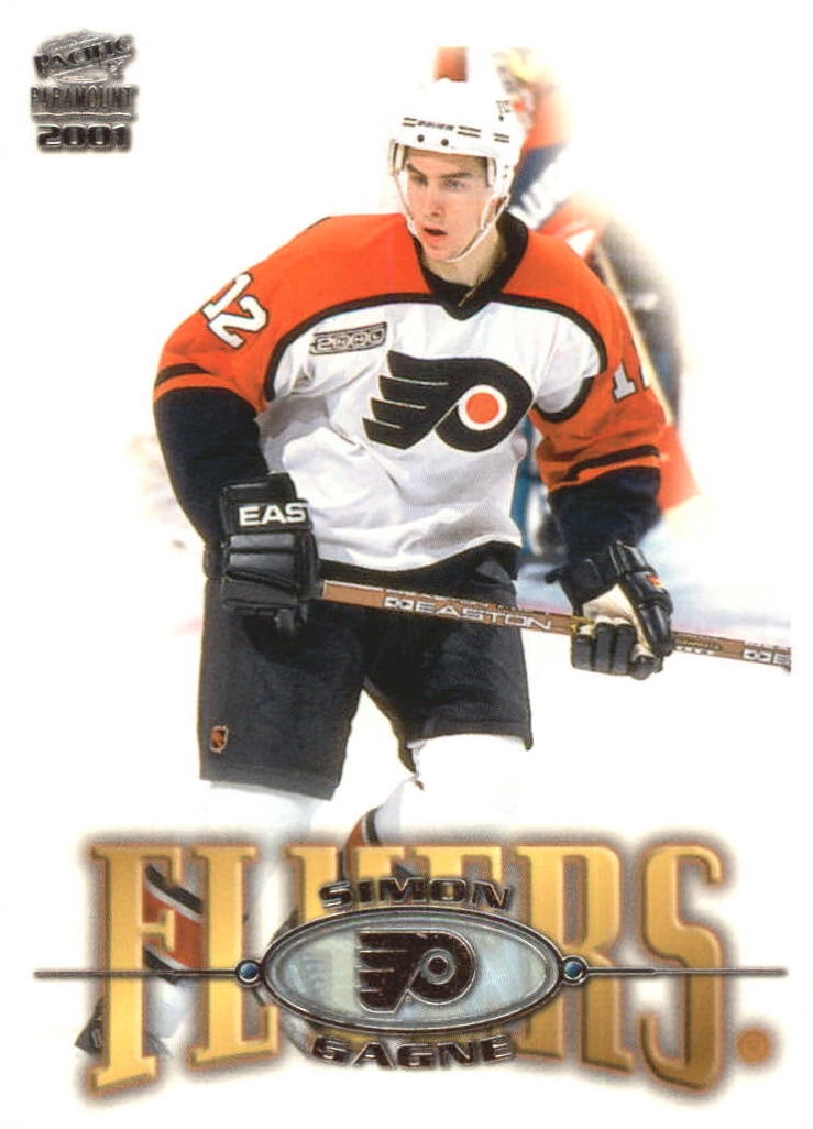 NHL 2000-01 Paramount - No 180 - Simon Gagne