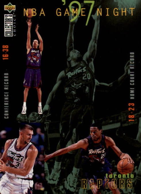 NBA 1997-98 Collector's Choice - No 181 - Damon Stoudamire / Marcus Camby / Zan Tabak / Doug Christie
