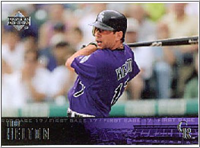 MLB 2004 Upper Deck - No. 338 - Todd Helton