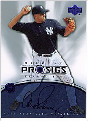 MLB 2004 UD Diamond Pro Sigs - No. 35 - Alex Rodriguez