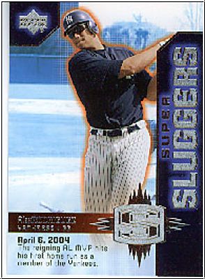 MLB 2004 Upper Deck Super Sluggers - No SL-2 - Alex Rodriguez