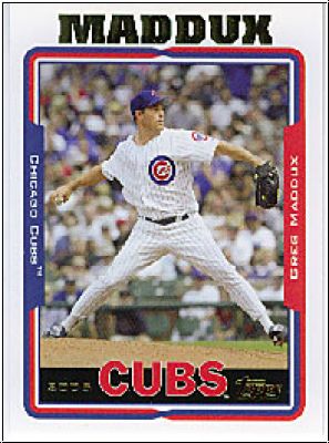 MLB 2005 Topps - No 155 - Greg Maddux