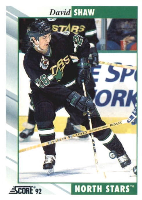 NHL 1992 / 93 Score - No 183 - David Shaw