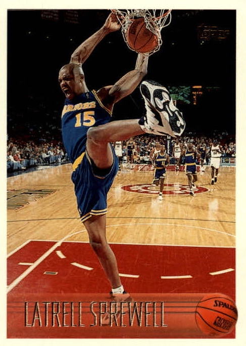 NBA 1996-97 Topps - No 183 - Latrell Sprewell