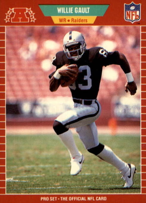 NFL 1989 ProSet - No 184 - Willie Gault