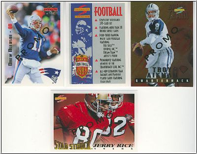 NFL 1995 Score Promotional Cards