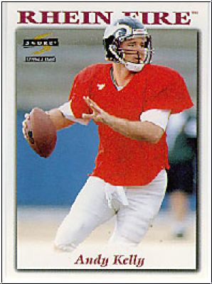 NFL 1996 Score WLAF World League of American Football - No 19 - Andy Kelly