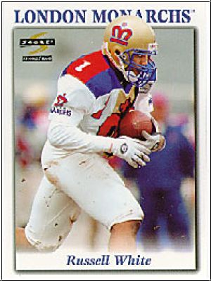 NFL 1996 Score WLAF World League of American Football - No 17 - Russell White