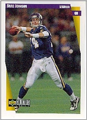 NFL 1997 Collector's Choice - No 299 - Brad Johnson