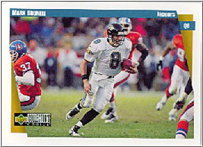 NFL 1997 Collector's Choice - No 195 - Mark Brunell