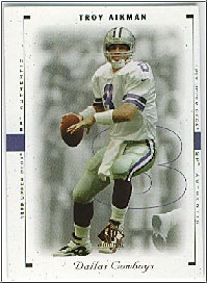 NFL 1999 SP Authentic - No 1 - Troy Aikman