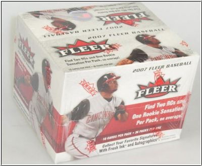 MLB 2007 Fleer Retail - Päckchen