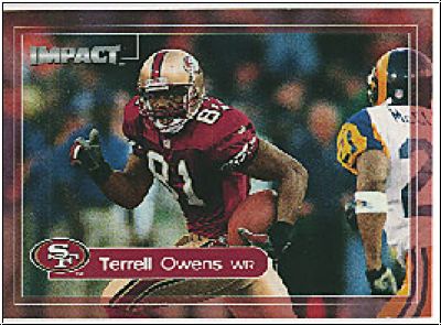 NFL 2000 Impact -  No 157 - Terrell Owens
