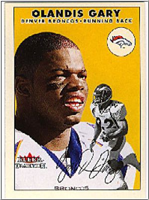 NFL 2000 Fleer Tradition - No 156 - Olandis Gary