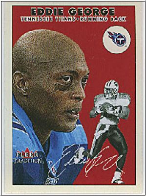 NFL 2000 Fleer Tradition - No 88 - Eddie George