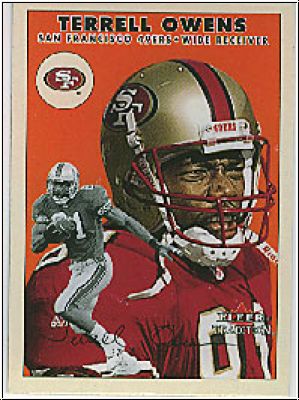 NFL 2000 Fleer Tradition - No 55 - Terrell Owens